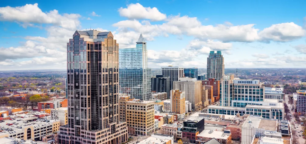 Skyline of Raleigh, North Carolina